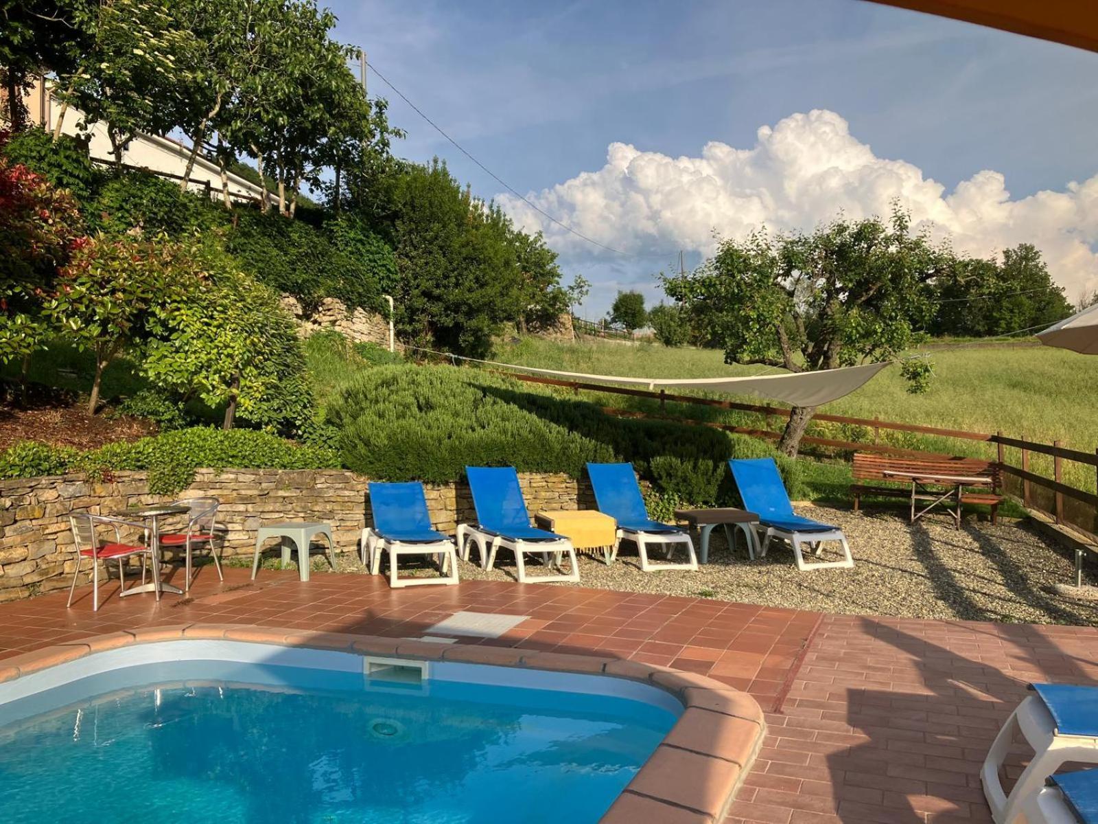 Casa Petra - Casa Tre Stelle - Casa Caneva - Ferien Fuer 6-14 Personen Ponti Kültér fotó